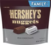Mängden socker i Milk chocolate nuggets