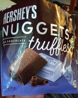 Mängden socker i Hersey's nuggets truffles milk chocolate