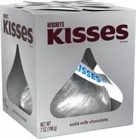 Mängden socker i Solid Milk Chocolate Kiss