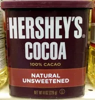Mängden socker i Natural Unsweetened Cocoa