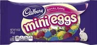 Mängden socker i Royal dark mini eggs