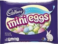 Mängden socker i Easter candy coated mini eggs