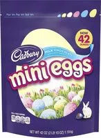 Mängden socker i Mini eggs easter candy