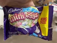 Mängden socker i Cadbury mini eggs