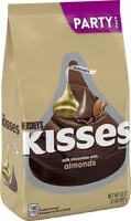 Mängden socker i Kisses milk chocolate with almonds