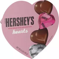 Mängden socker i Hershey& valentine& day extra creamy milk chocolate heart box