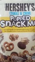 Mängden socker i Cookies N Creme Popped Snack Mix