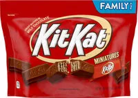 Mängden socker i Kitkat crisp wafers in milk chocolate miniatures