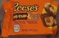 Mängden socker i Big cup with Reese's Puffs standard