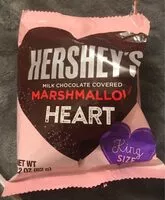 Mängden socker i Milk chocolate covered marshmallow heart