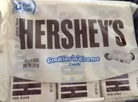 Mängden socker i Hershey's cookie & cream