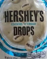 Mängden socker i Hershey Cookie'n'creme Drop Bag