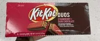 Mängden socker i kit kat duos strawberry + dark chocolate