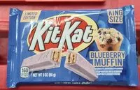 Mängden socker i Kit Kat Blueberry Muffin