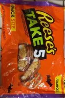 Mängden socker i Reese’s Take 5