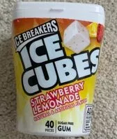 Mängden socker i Ice Cubes Strawberry Lemonade Gum