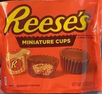 Mängden socker i Milk chocolate & peanut butter miniature cups