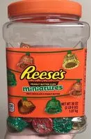 Mängden socker i Reese’s Peanut Butter Cups Miniatures