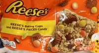 Mängden socker i Reese's Baking Cups & Reese's Pieces Candy