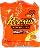Mängden socker i Miniatures Peanut Butter Cups