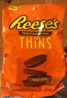 Mängden socker i Peanut butter cups thins