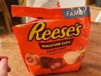 Mängden socker i Reese’s miniature cups