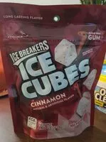 Mängden socker i Ice breakers Ice Cubes Cinnamon Natural & Artificial Flavor