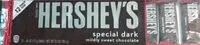 Mängden socker i Hershey’s snack size special dark chocolate