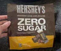 Mängden socker i Chocolate candy with almands zero sugar
