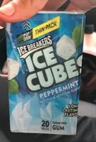 Mängden socker i Ice cubes peppermint