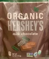 Mängden socker i Organic Hershey’s Milk Chocolate