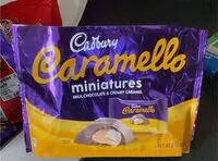 Mängden socker i caramello miniatures