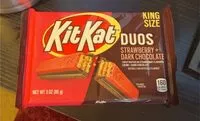Mängden socker i Kit kat duo Strawberry Dark Chocolate king size