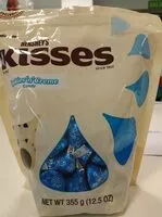 Mängden socker i Hershey's Kisses Cookies'n'creme