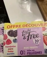 Mängden socker i Yaourt aux fruits 0% 50 local/100 g
