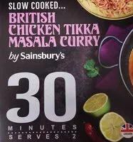 Mängden socker i Chicken tikka curry