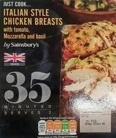 Mängden socker i Italian Style Chicken Breasts