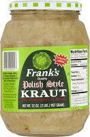 Mängden socker i Polish Style Kraut