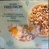 Mängden socker i Butternut squash and caremalised onion pizza