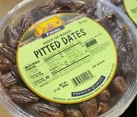 Mängden socker i Dates