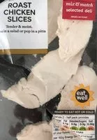 Mängden socker i Roast Chicken Slices