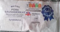 Mängden socker i Pork Sausage Meat