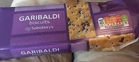 Mängden socker i Garibaldi Biscuits