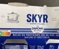 Mängden socker i Skyr
