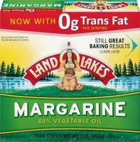 Mängden socker i Vegetable oil margarine