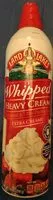 Mängden socker i Whipped Heavy Cream