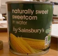 Mängden socker i Naturally sweet sweetcorn in water