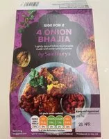 Mängden socker i Onion bhajia