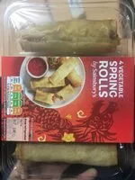 Mängden socker i 4 Vegetable Spring Rolls