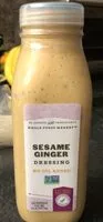 Mängden socker i Sesame ginger dressing